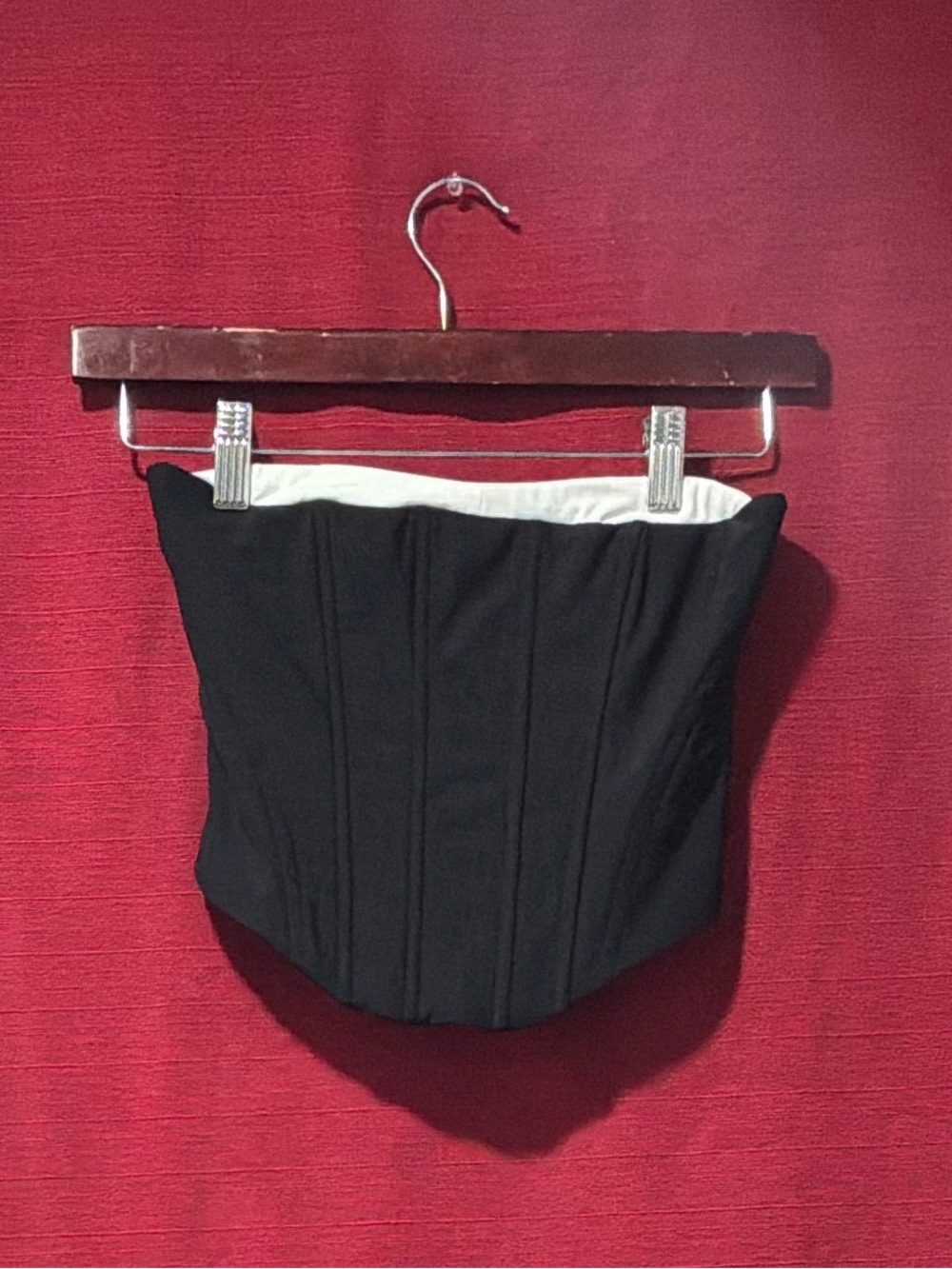 Edikted black and white corset